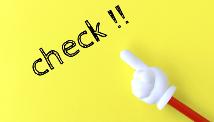 チェックすべきポイント